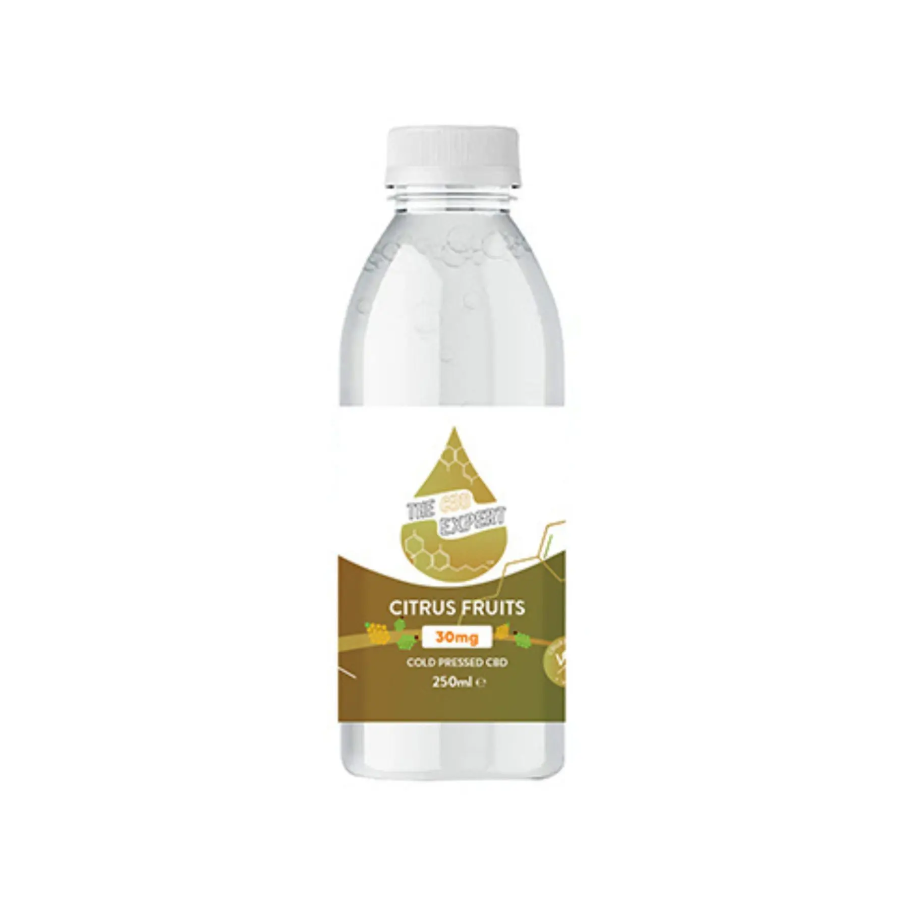 The CBD Expert 30mg Cold Pressed CBD Sparkling Drink – 250ml