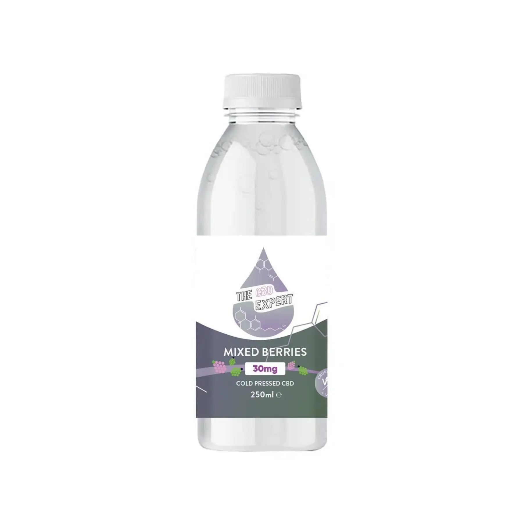 The CBD Expert 30mg Cold Pressed CBD Sparkling Drink – 250ml