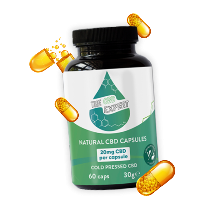 60 CAPS NATURAL CBD CAPSULES