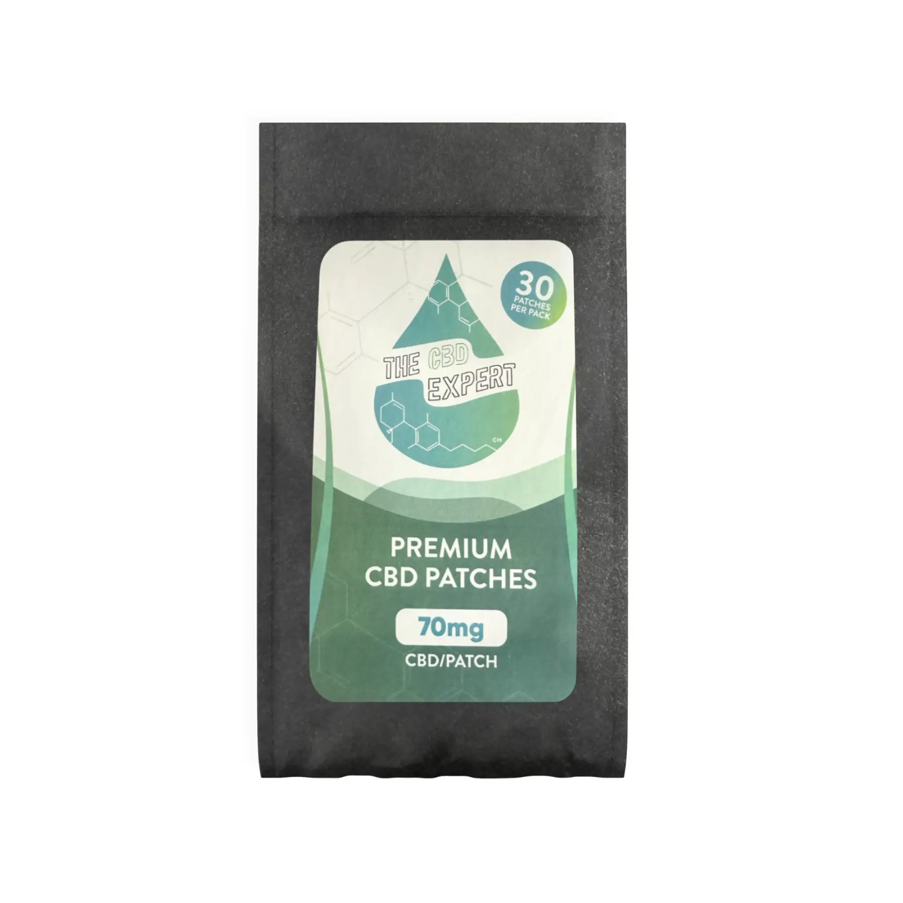 The CBD Expert Premium 70mg CBD Patches